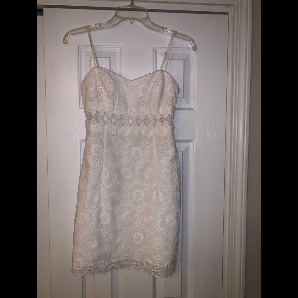 Lilly Pulitzer White Dress, Size 0